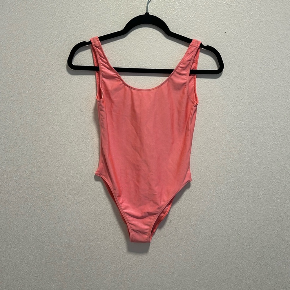 American Apparel Pink One-piece Bikini